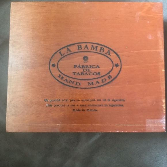 Wooden cigar box - Picture 5 of 6